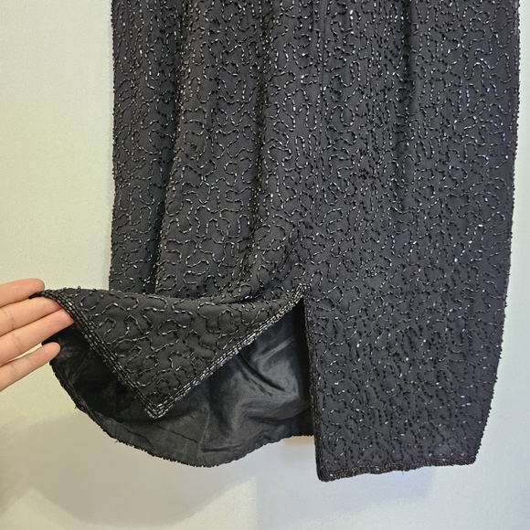 Vintage Beaded Y2K Night Out Dress Size Medium - Picture 6 of 10